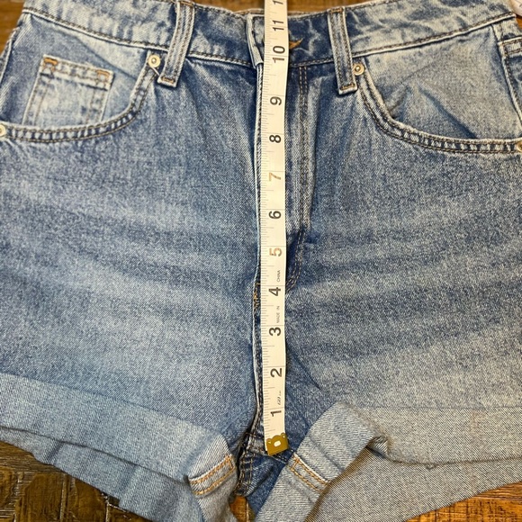 H&M Divided Light Blue Denim Jean Shorts - Picture 8 of 8